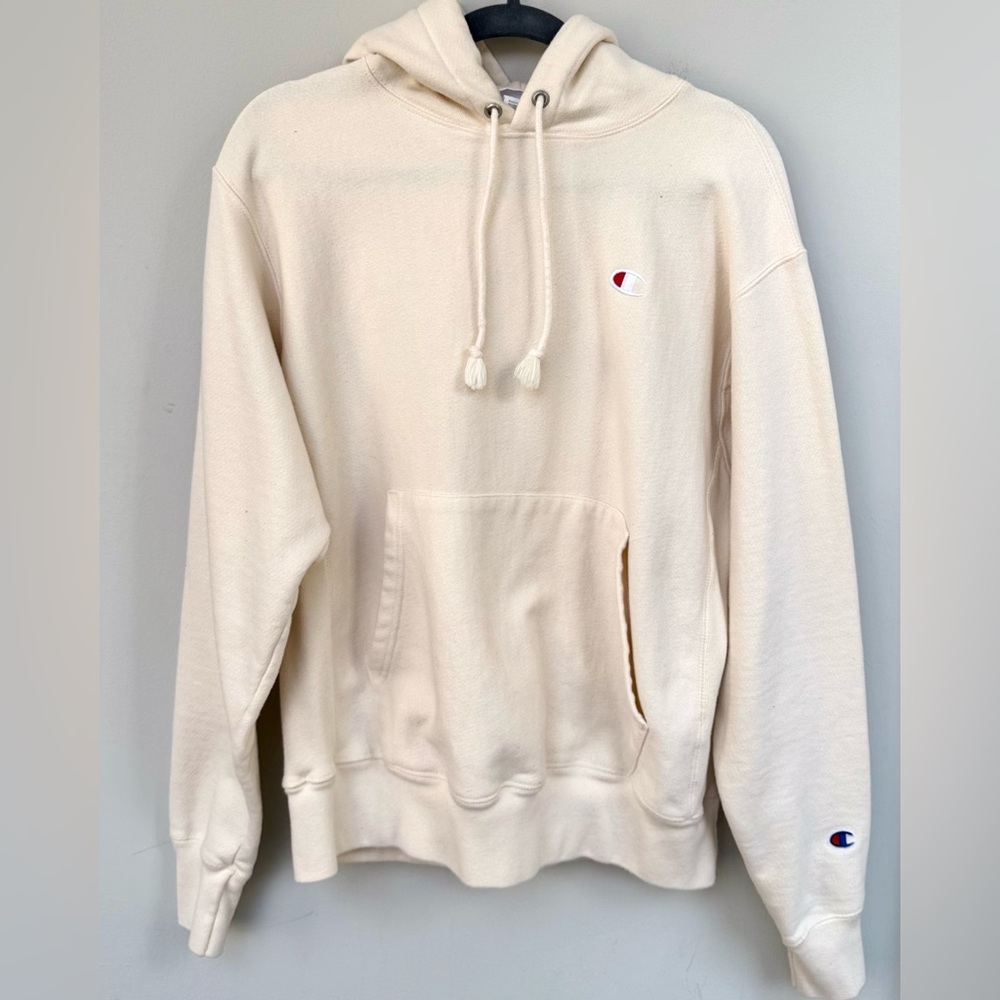 Champion Oversized Hoodie in Cream
